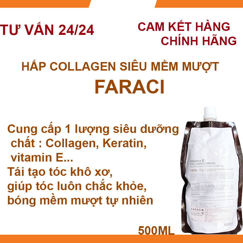 Hấp Faraci Collagen Siêu Mềm Mượt