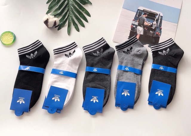 COMBO 10 ĐÔI TẤT NAM ADIDAS VƯƠNG MIỆN