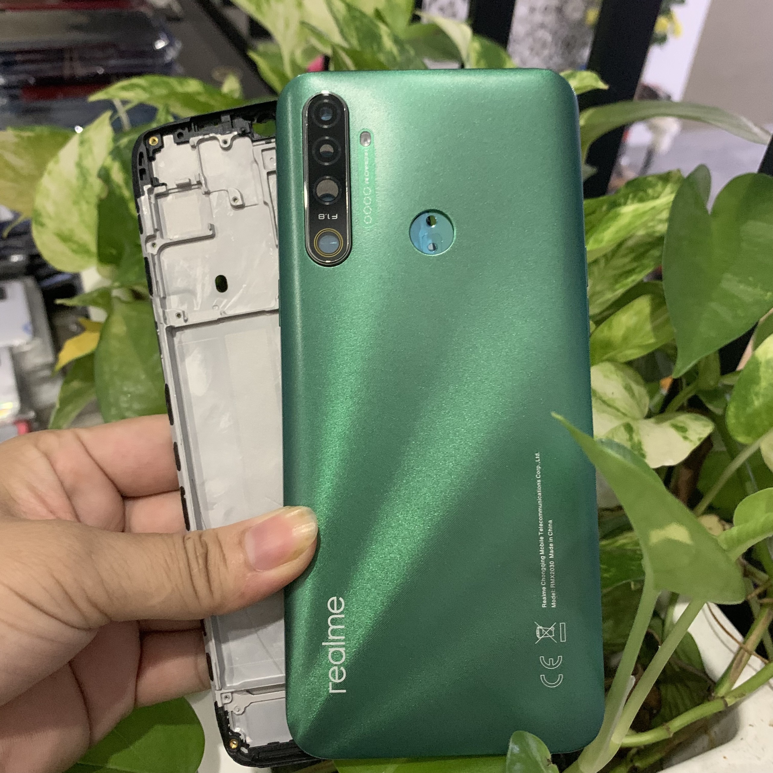 Bộ Vỏ Sườn Realme 5i  Hàng Cao Cấp (Kèm kính camera)