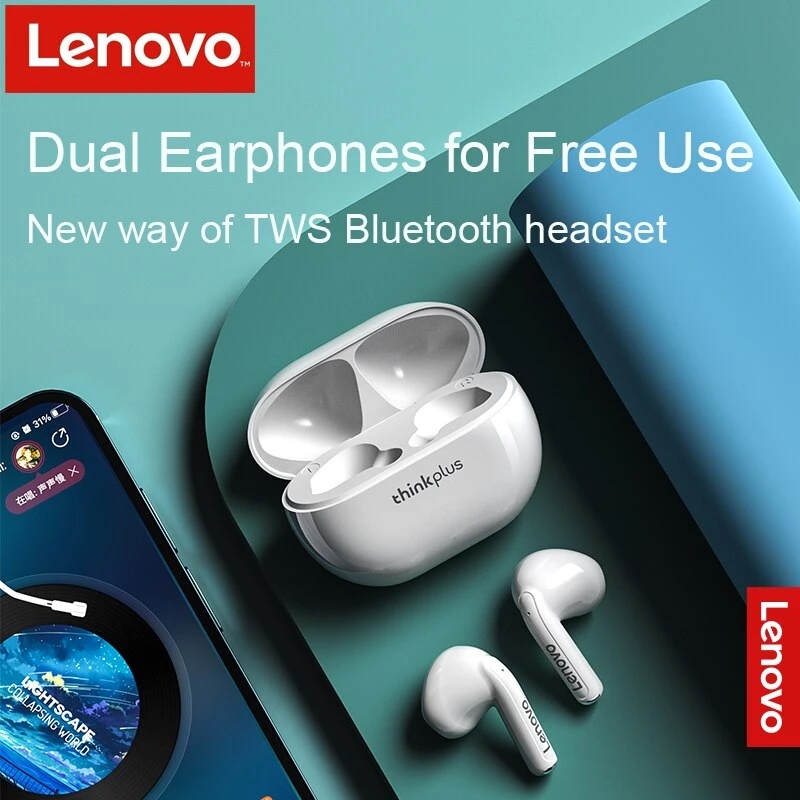 hot【DT】 Thinkplus Bluetooth earphone Headset for Binaural 5.2 Headphone all Phones