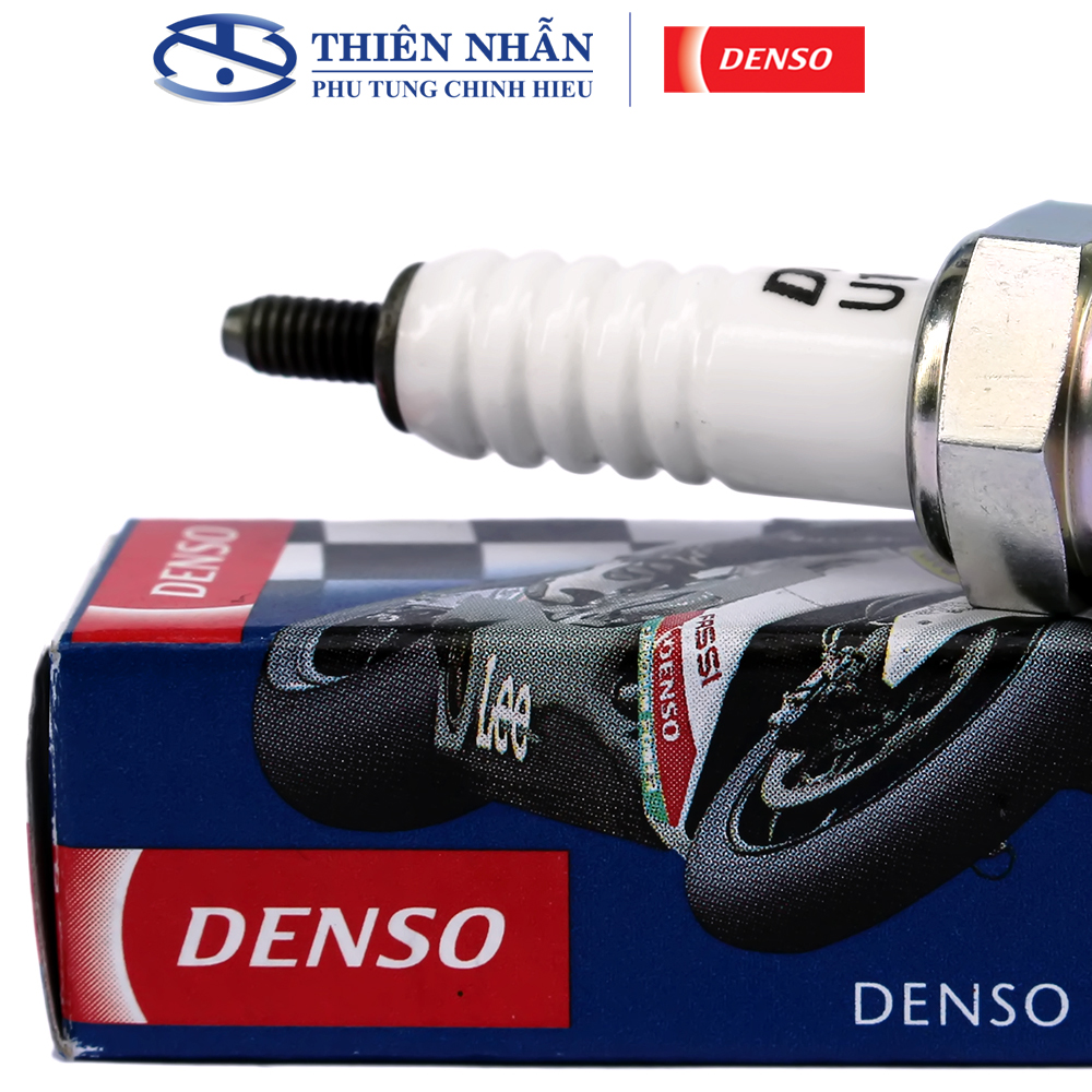 Bugi Denso xe Dream, Wave, Future 1, Viva, Sirius, Jupiter (U16FS-U) (chân ngắn)