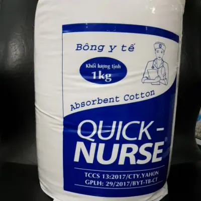 Bông gòn y tế Quick-Nurse 1kg