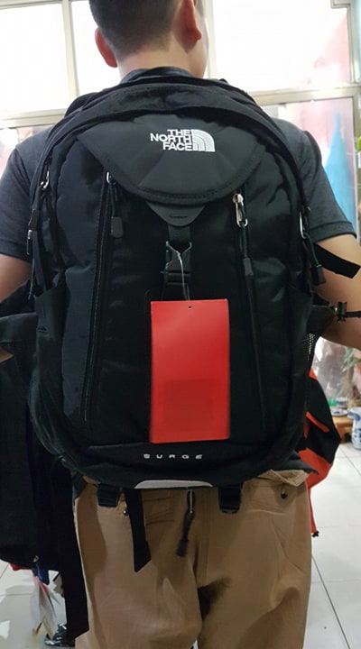 balo du lịch, văn phòng TNF surge