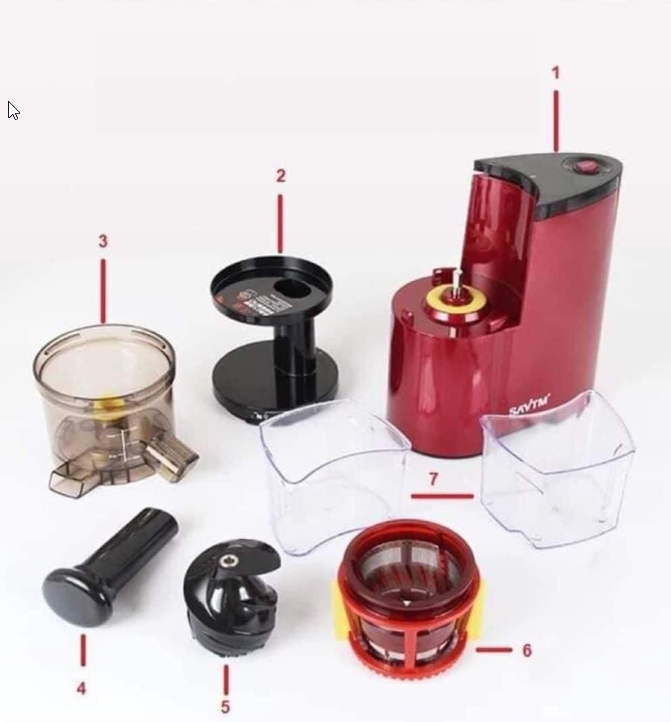 Máy ép trái cây tốc độ chậm SAVTM JE-07/