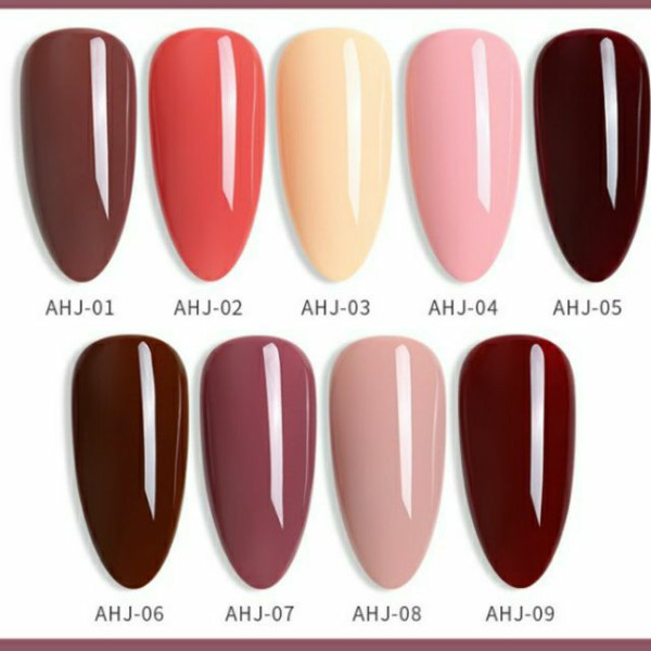 Sơn gel As mã AHJ 15ML - chai đỏ