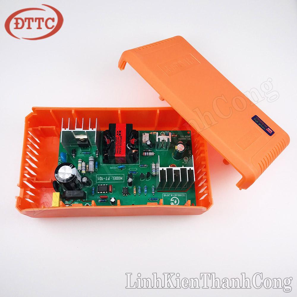 Mạch Sạc Acquy 12V 6A Sạc Acquy 0-80Ah (Kèm Vỏ)