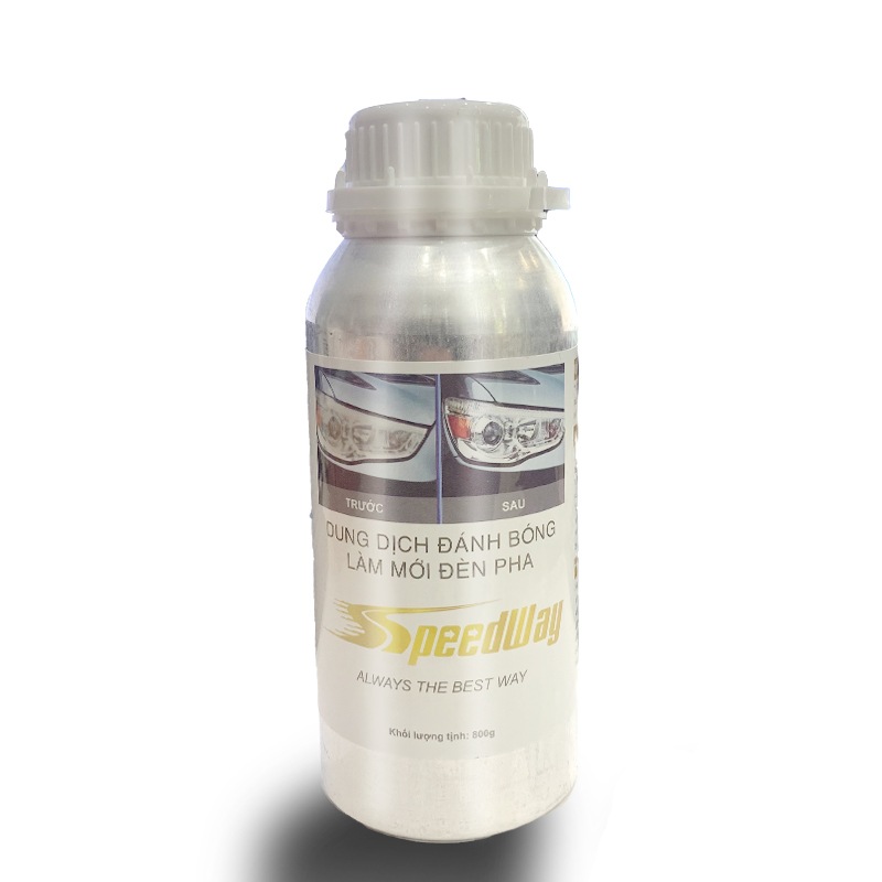 Dung Dịch Đánh Bóng Làm Mới Đèn Pha 800ml Speedway