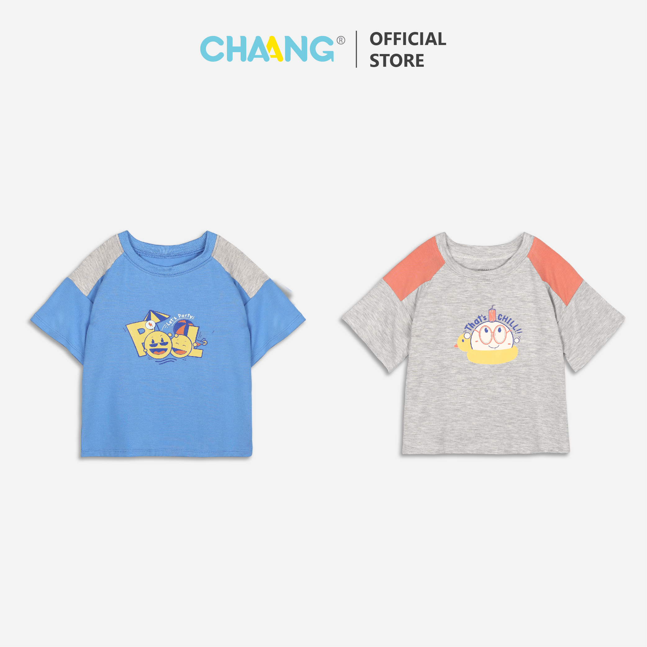 [CHAANG] Áo cộc phối vai Pool Party Chaang