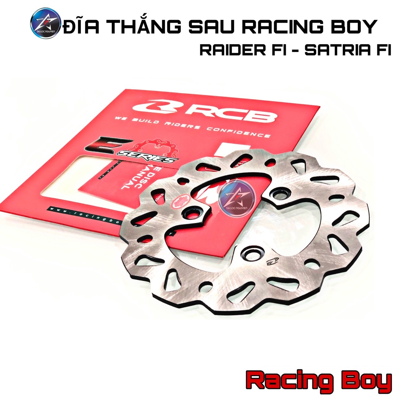 [HCM]ĐĨA THẮNG RACING BOY RAIDER FI - SATRIA FI C.HÃNG