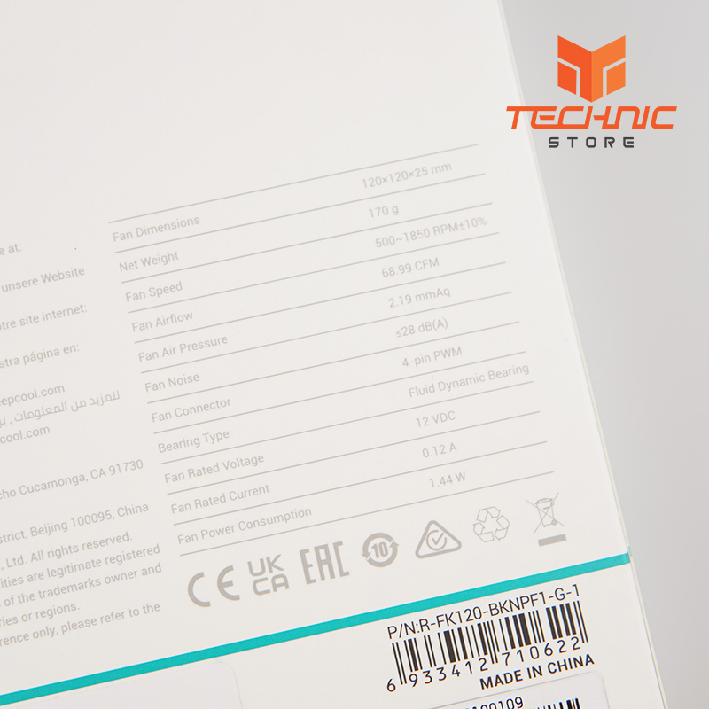 Quạt tản nhiệt Deepcool FK120