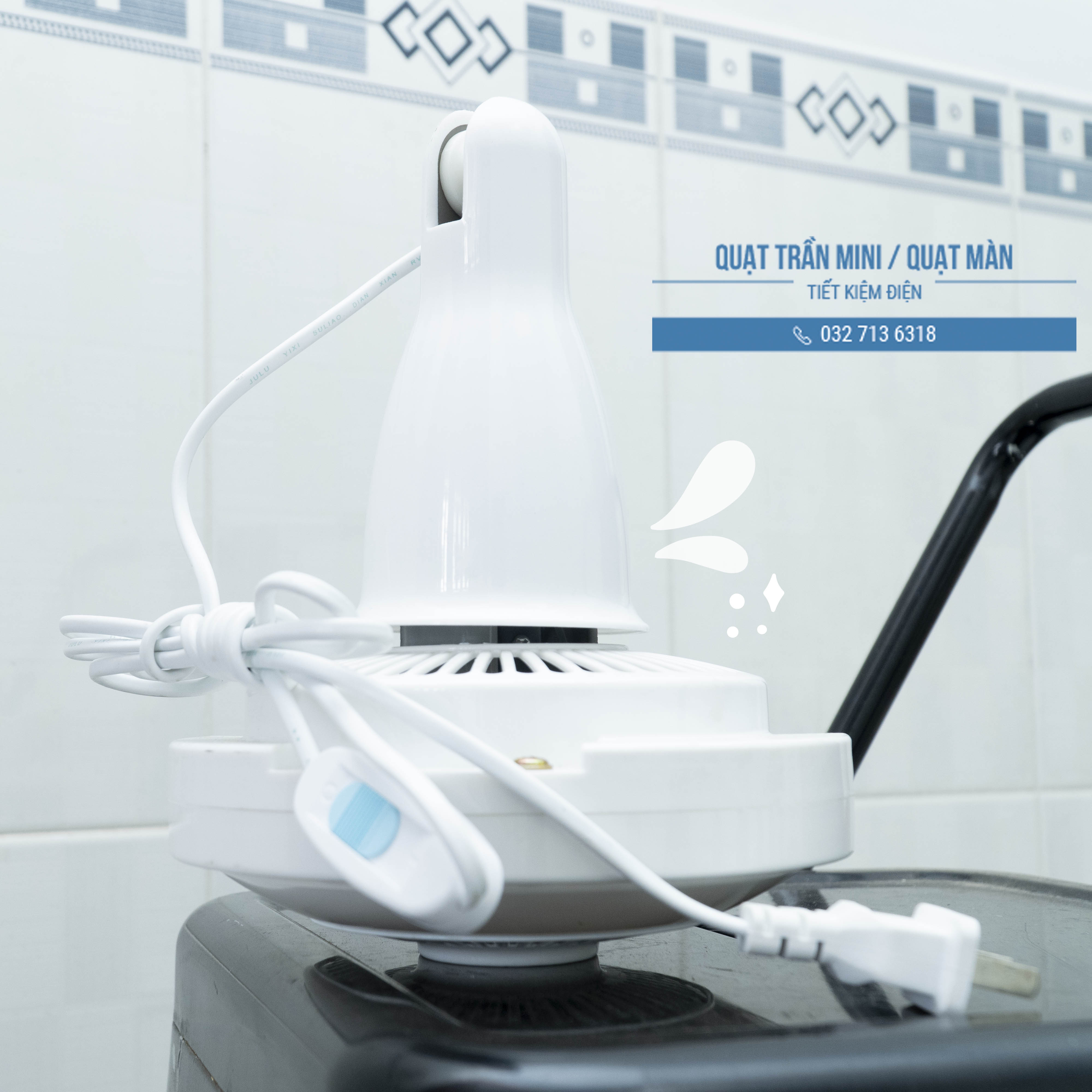 Quạt trần mini 1050mm | Cực mát và bền