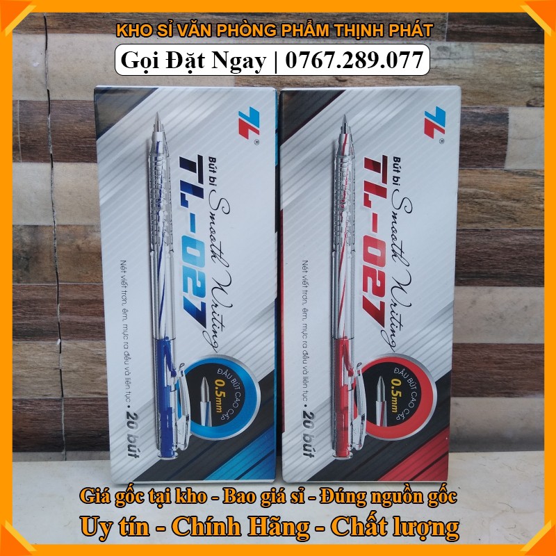 HỘP 20 BÚT BI TL-027(GIÁ TẠI KHO)