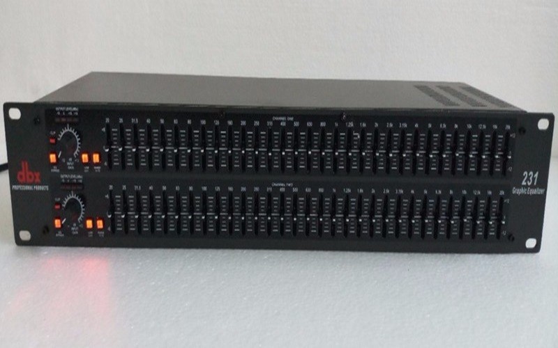 Lọc Equalizer dbx 231 – 2 tầng, xử lý 3 dải tần, cắt hú cực tốt