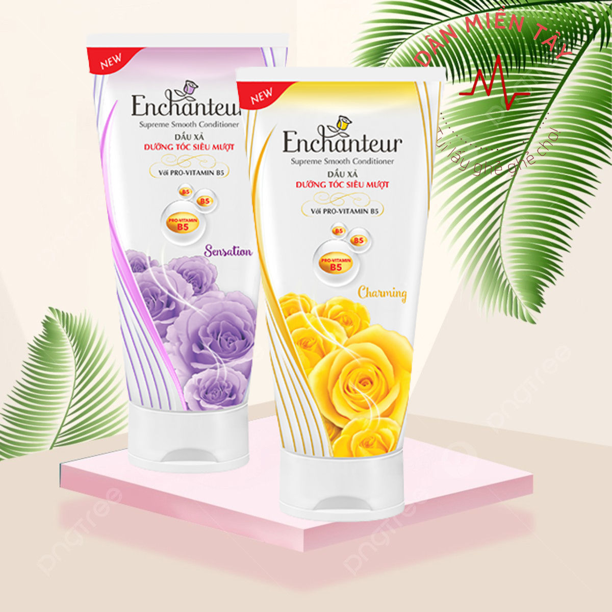 [NEW] TUÝP DẦU XẢ ENCHANTEUR SENSATION/CHARMING 335gr