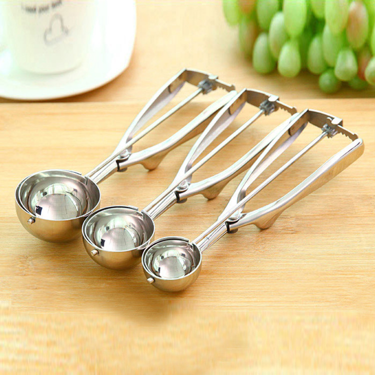 Muỗng múc kem inox 5cm