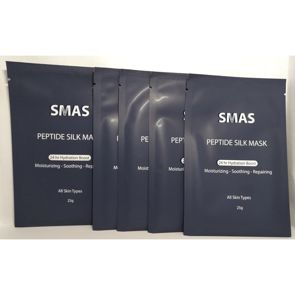 HOÀN TIỀN 15% - Mặt Nạ Dưỡng Và Phục Hồi Da SMAS Peptide Silk Mask Nhật Bản