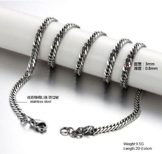 Dây chuyền inox nam mắc xích