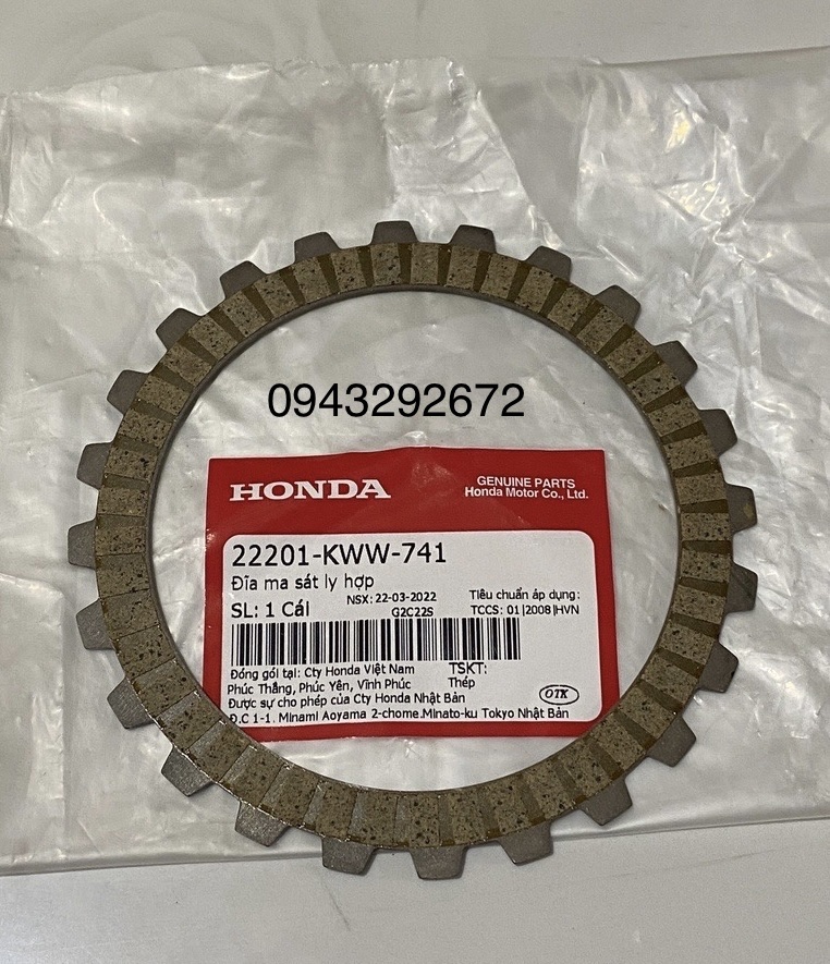 Lá côn ws110, rsx 110 honda