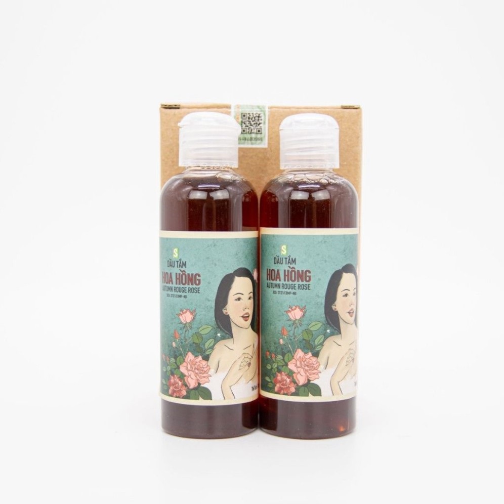 Dầu Tắm Hoa Hồng Sinh Dược 100ml
