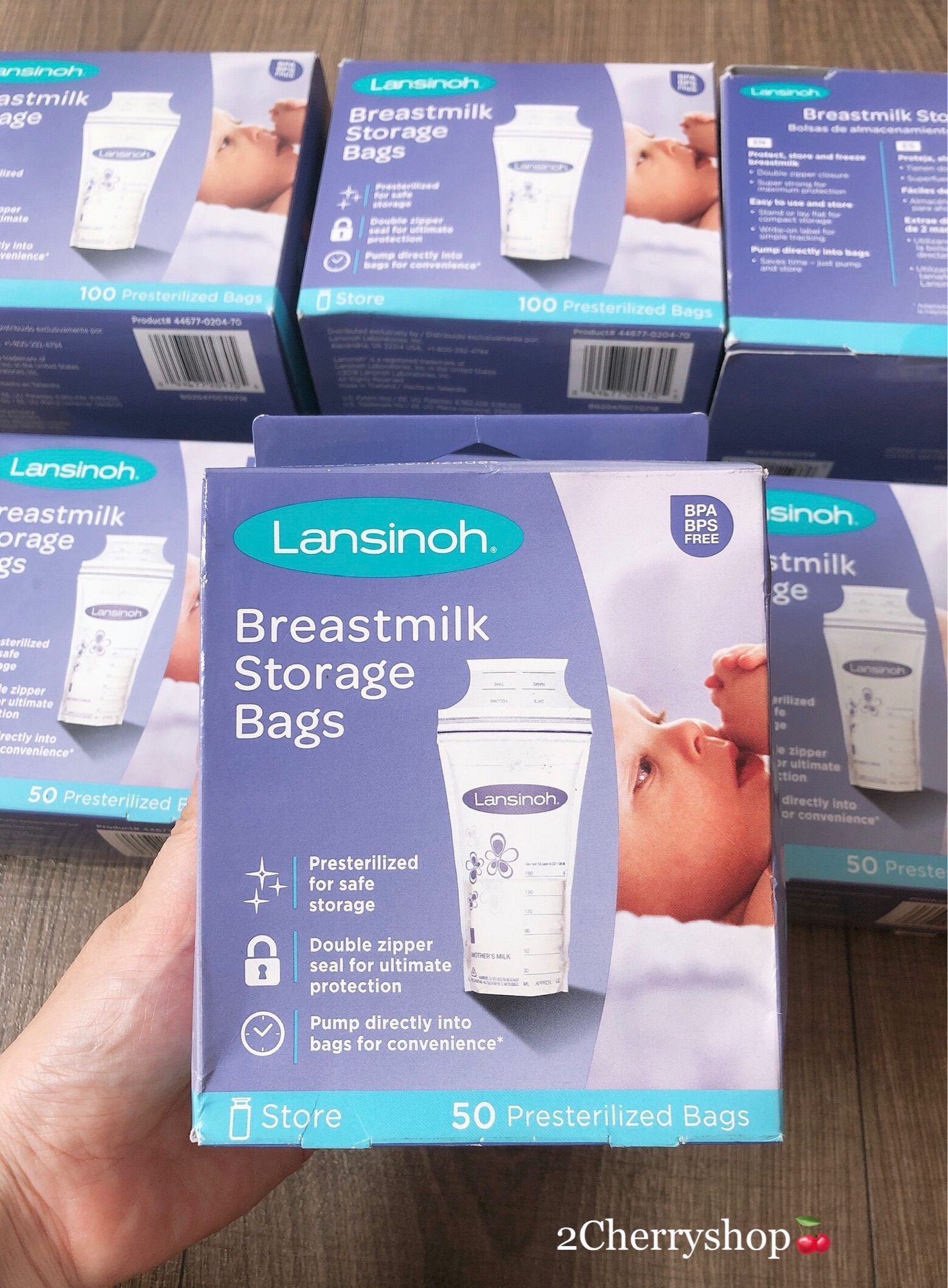 Túi trữ sữa Lansinoh