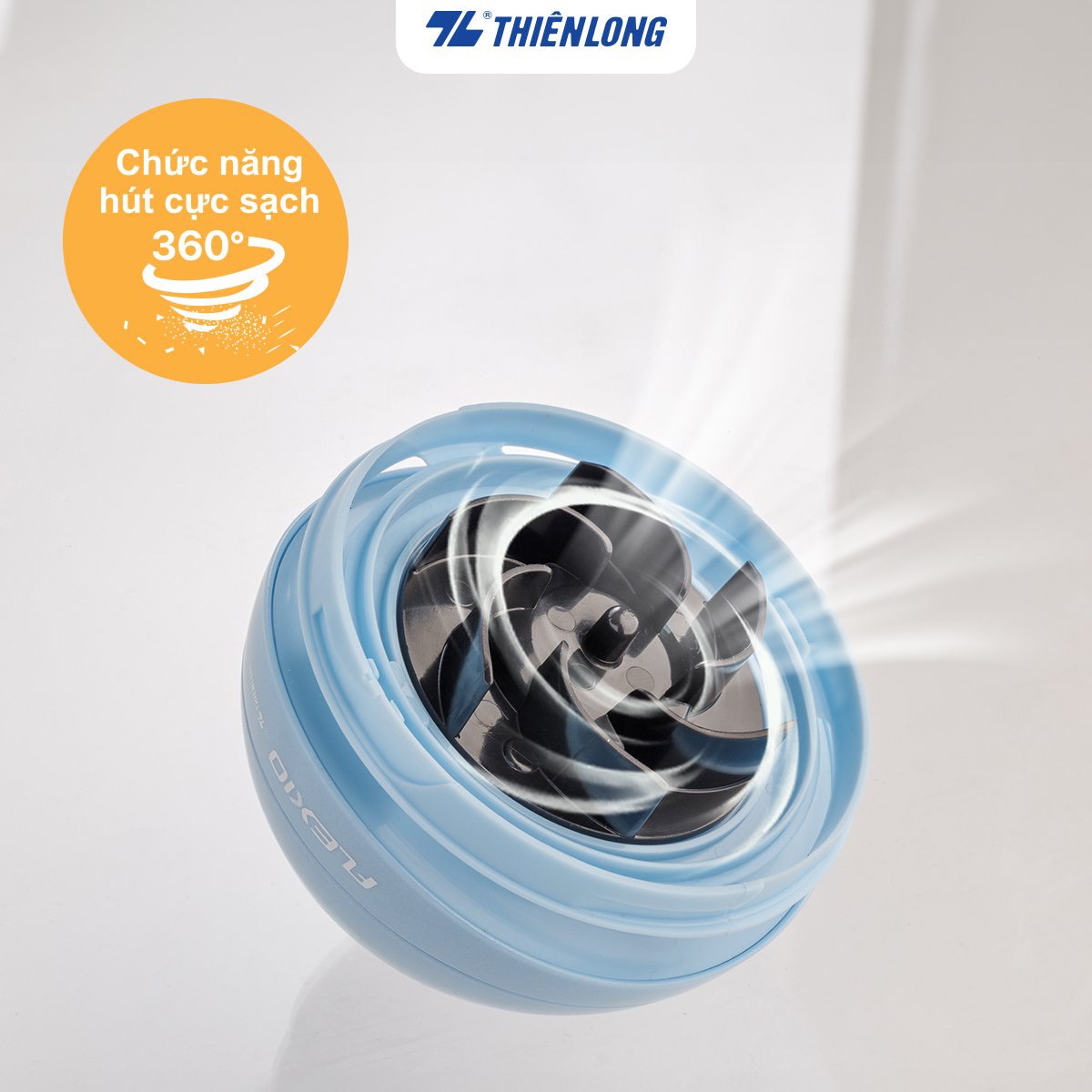( Tặng Thêm Pin Thiên Long ) Máy hút bụi mini Thiên Long Flexio MVE-001