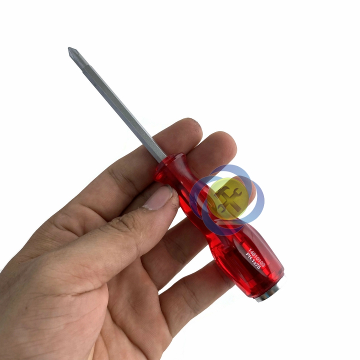 [HCM]Vít đóng bake Kingtony 14810103 PH1 x 75mm cán đỏ