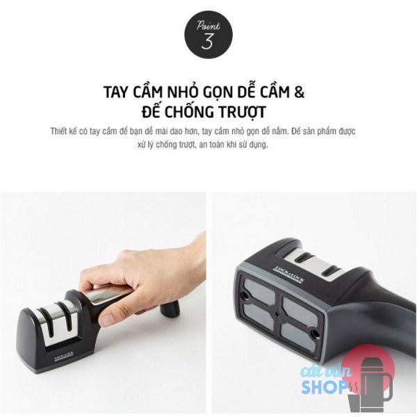 Dụng cụ mài dao Lock&Lock đa năng cầm tay