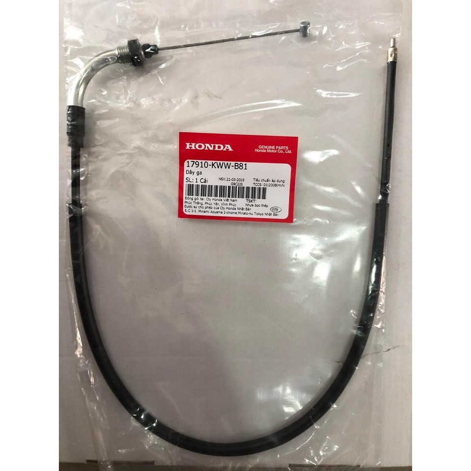 Dây ga xe wave rsx, s, rs, honda