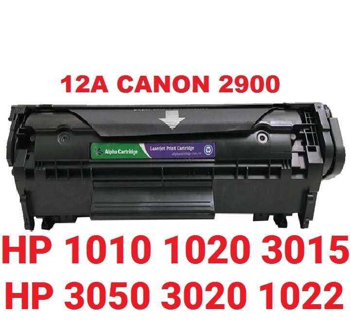 Hộp mực Canon LBP 2900 HP 12A HP 1010 1020