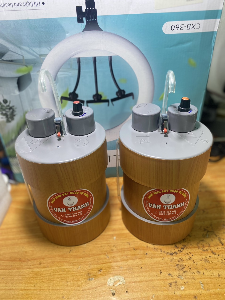 Bình rót ruou tự động