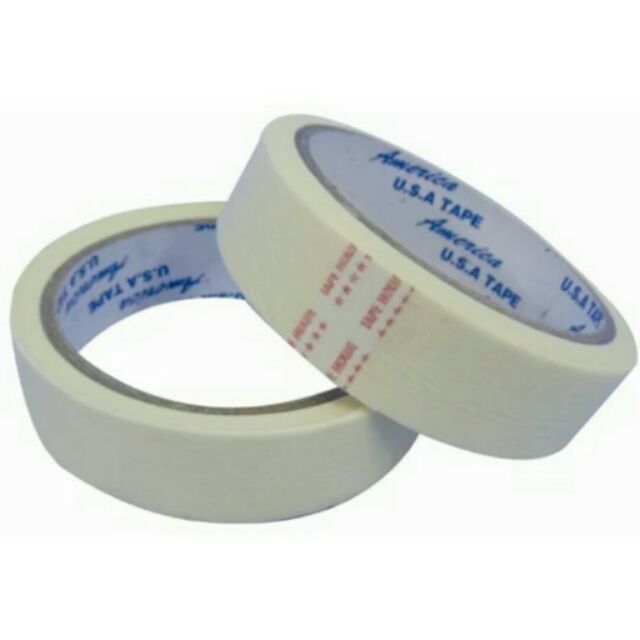 [HCM]1 cuộn Băng keo giấy khổ 2F4 - 12 yard. Vi Tính Quốc Duy