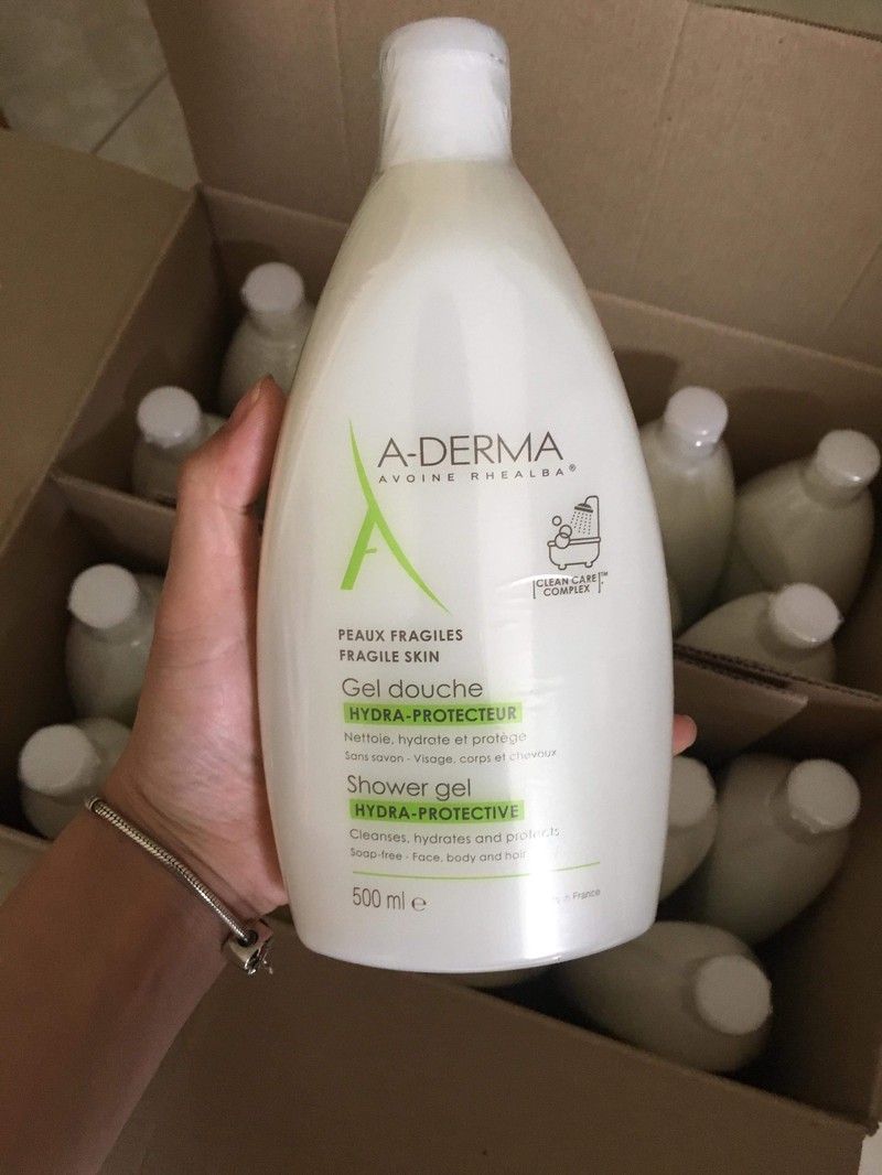 Sữa Tắm Gội Trị Mụn Lưng A-Derma - ST A-D