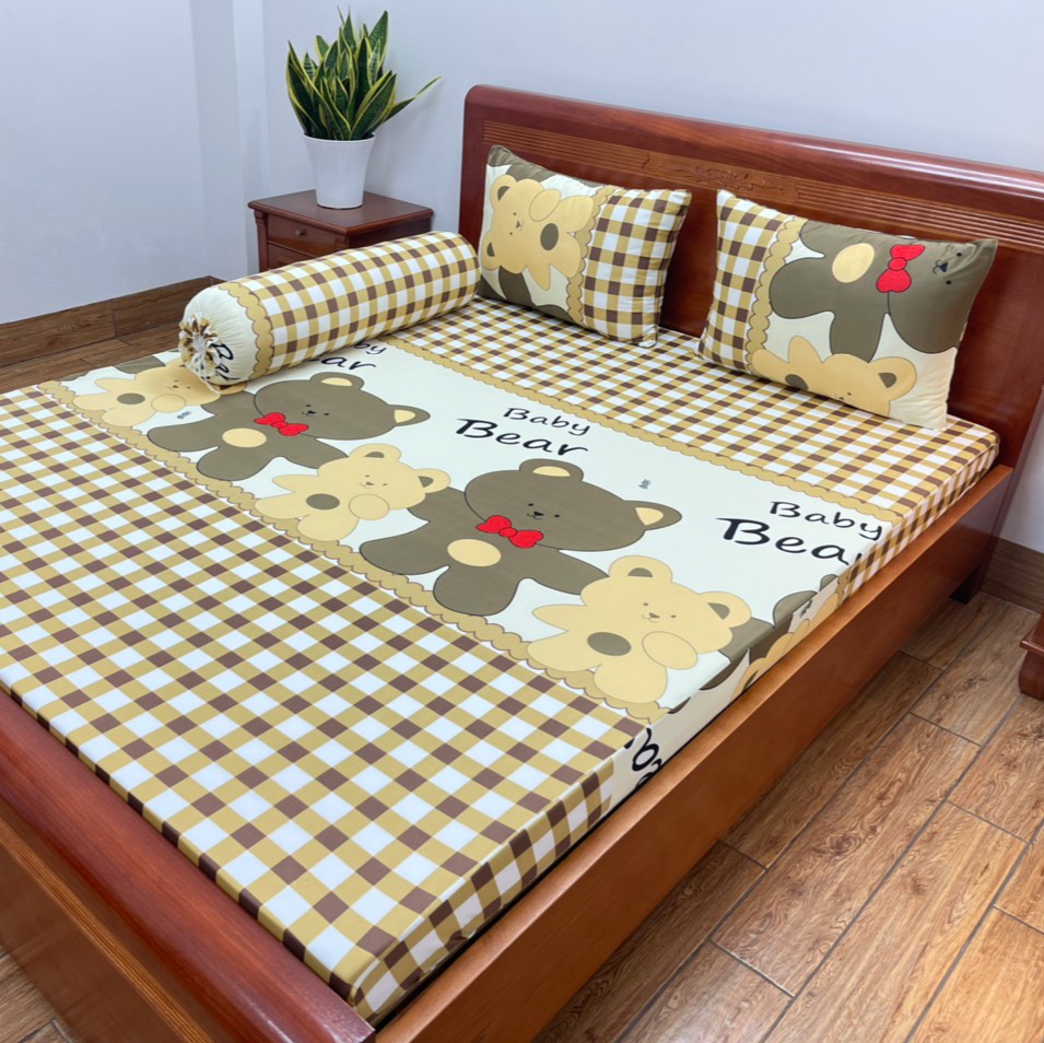 Drap lẻ, Ga giường lẻ thun lạnh Hàn Quốc cao cấp ( Không áo gối )