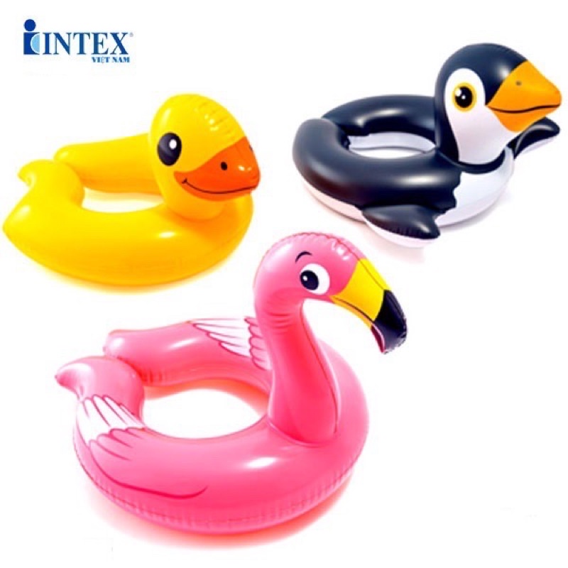 Phao bơi hình thú INTEX - giao màu ngẫu nhiên