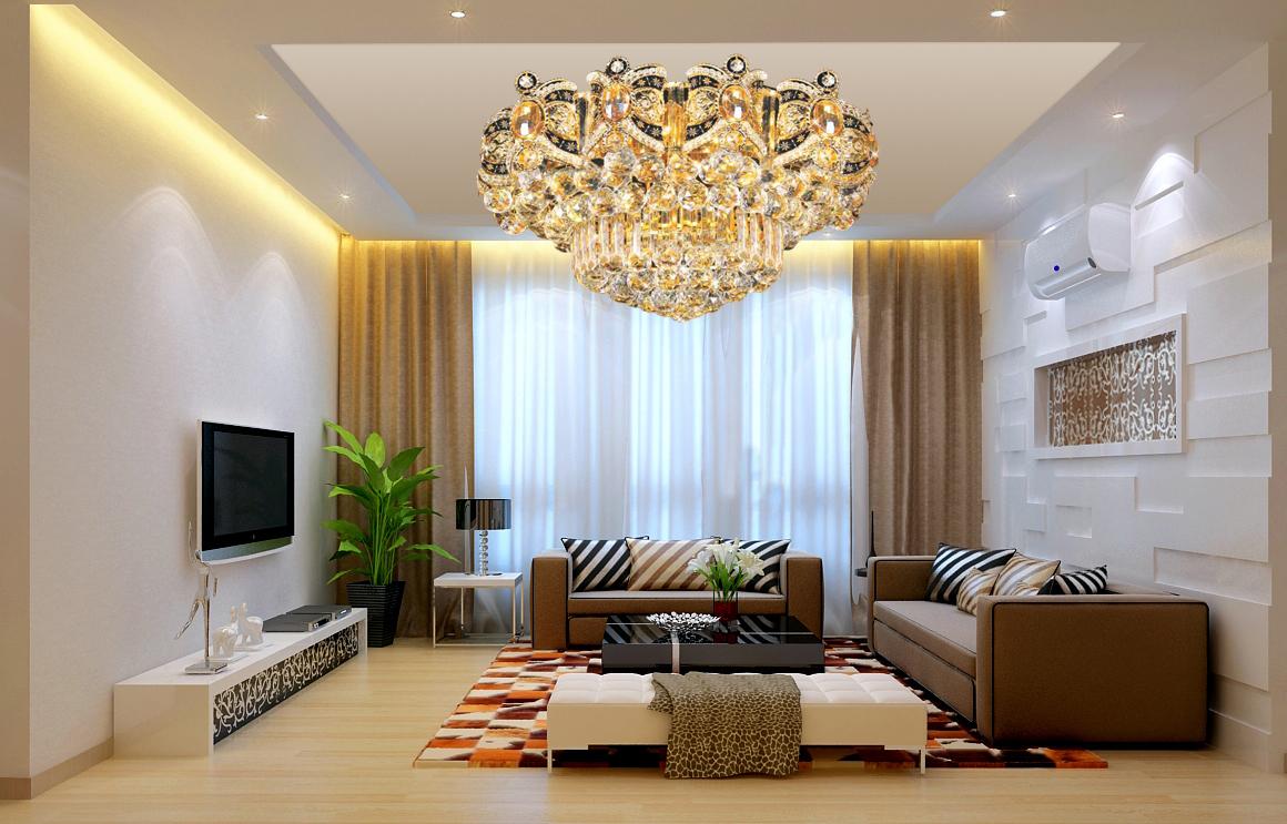 [Trả góp 0%] Đèn mâm ốp trần - pha lê trang trí VKT-NC-28919C