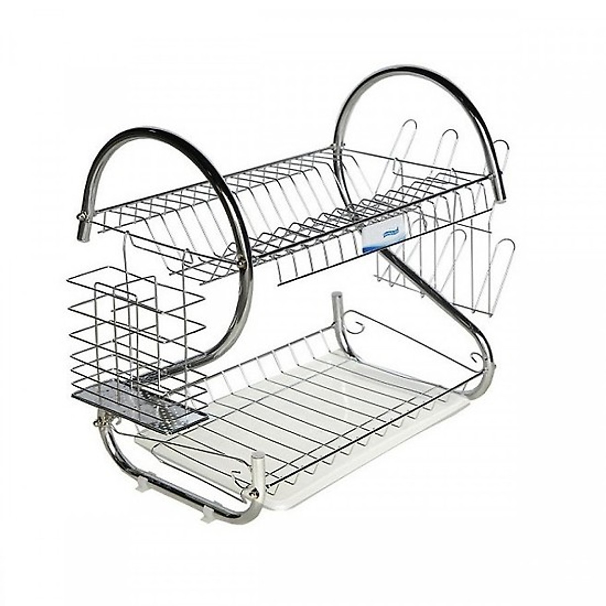 Kệ úp chén bát 2 tầng inox