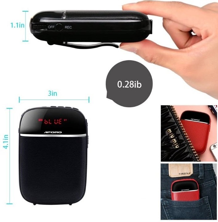 Máy Trợ giảng không dây Aporo T2 UHF có Bluetooth