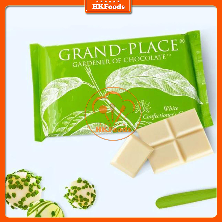 Socola Trắng / White Chocolate Grand Place 110g (Chocolate Compound)