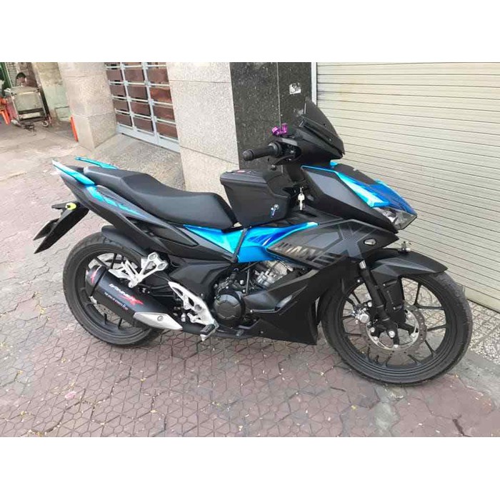 Thùng giữa baga xe Winner X (Ver2 và Ver3) và giá là full phụ kiện lắp