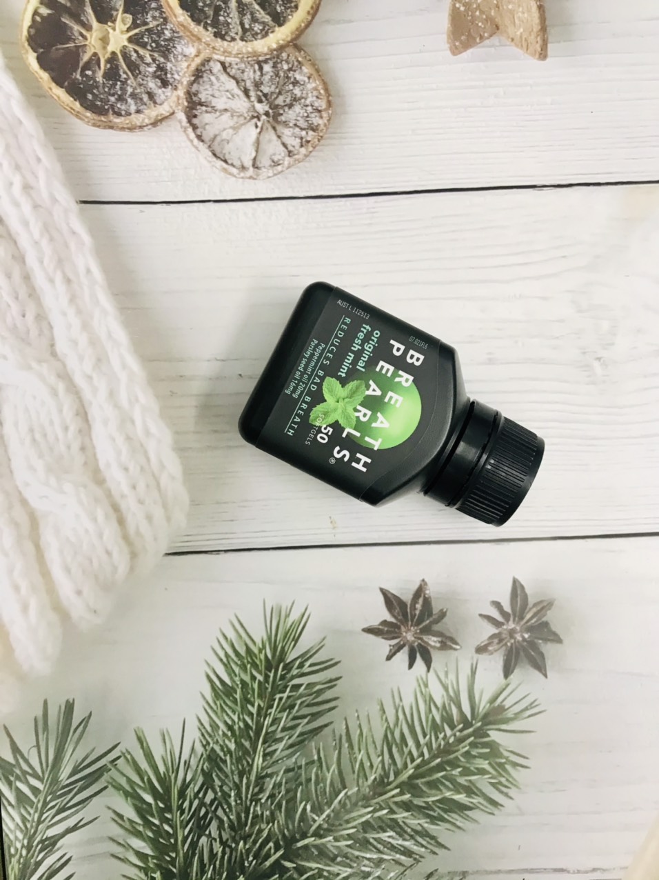 Viên uống thơm miệng Breath Pearls (hộp 50 viên của Úc)