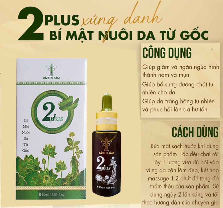 Bách Y Sâm 02 Plus Bạch Linh - Bạch Linh 2 Plus 30ml (Tư Vấn, Miễn Phí Vận Chuyển)