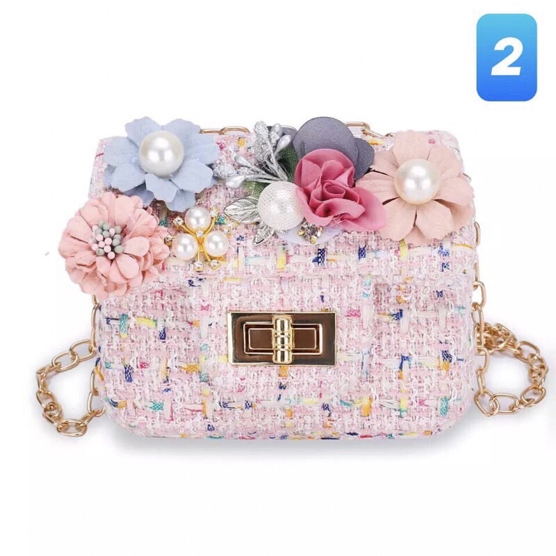 Túi Đeo Chéo Mini, Túi Dạ Cho Bé Gái
