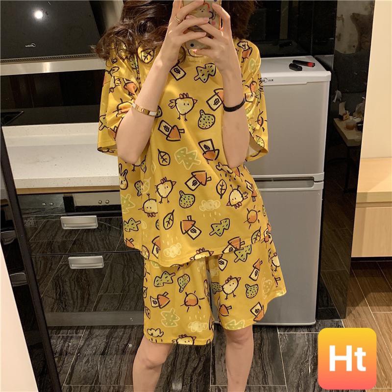 Bộ ngủ hình thỏ nấm siêu cute 3HT5060