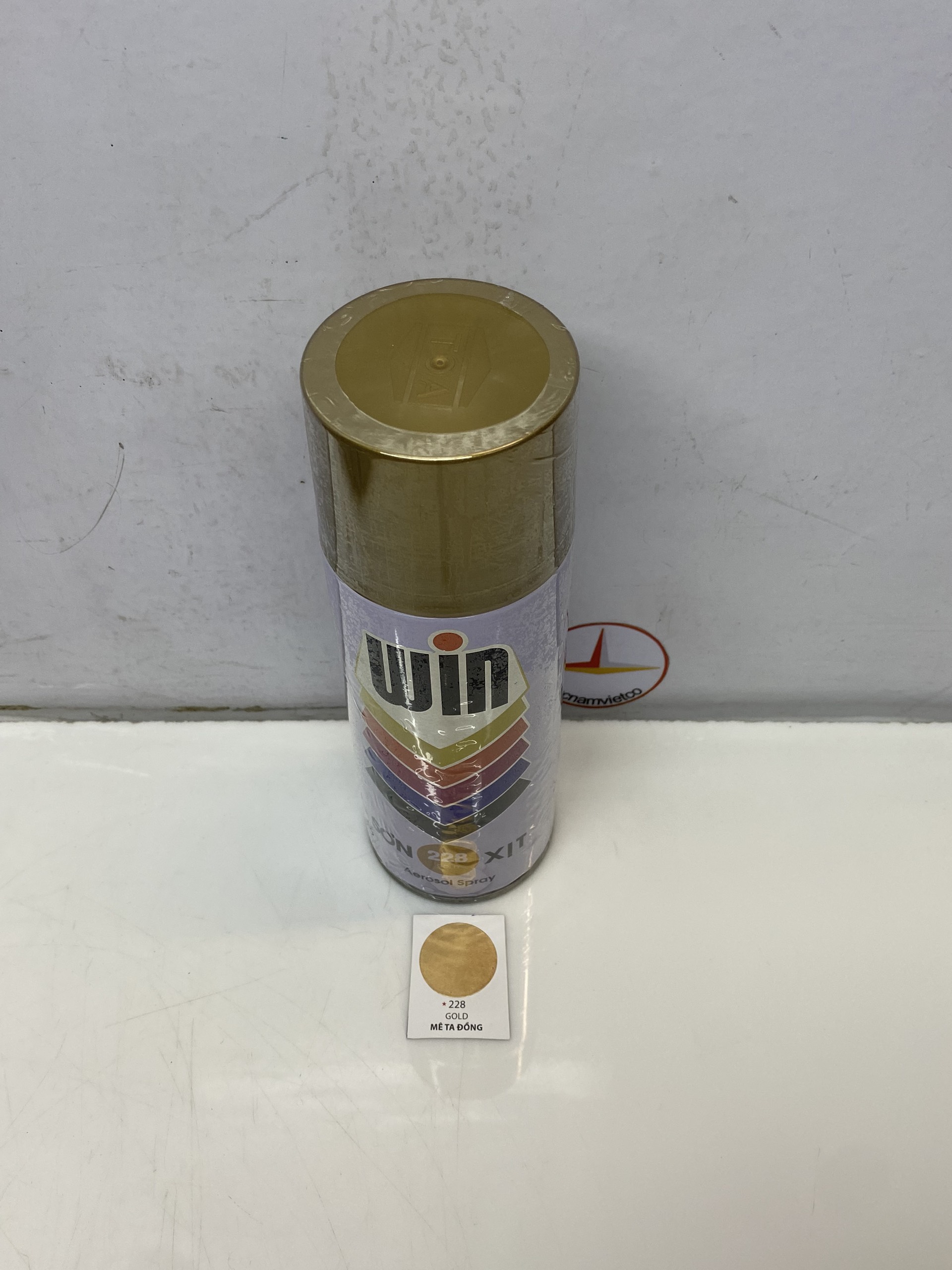 Sơn xịt xe máy Win màu Gold 228 400ml