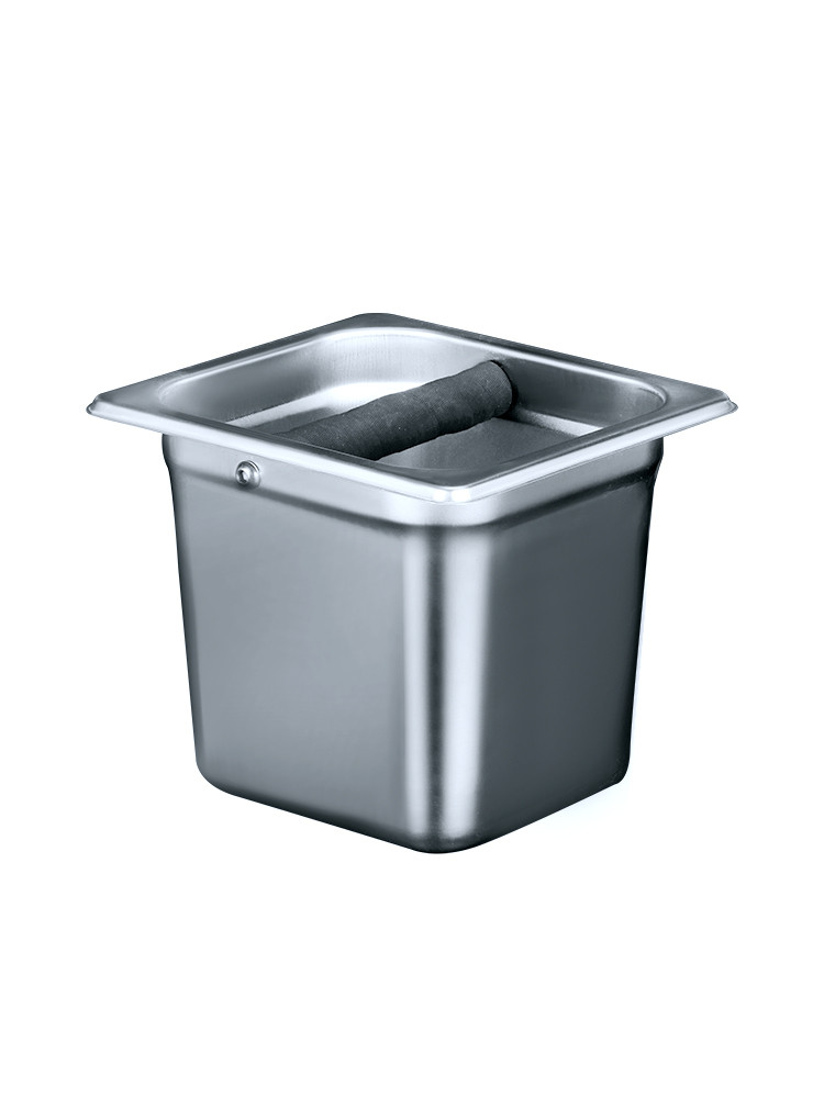 Khay dùng để đập bã cà phê (Coffee Knock Box) cao 15cm (Ảnh shop tự chụp)