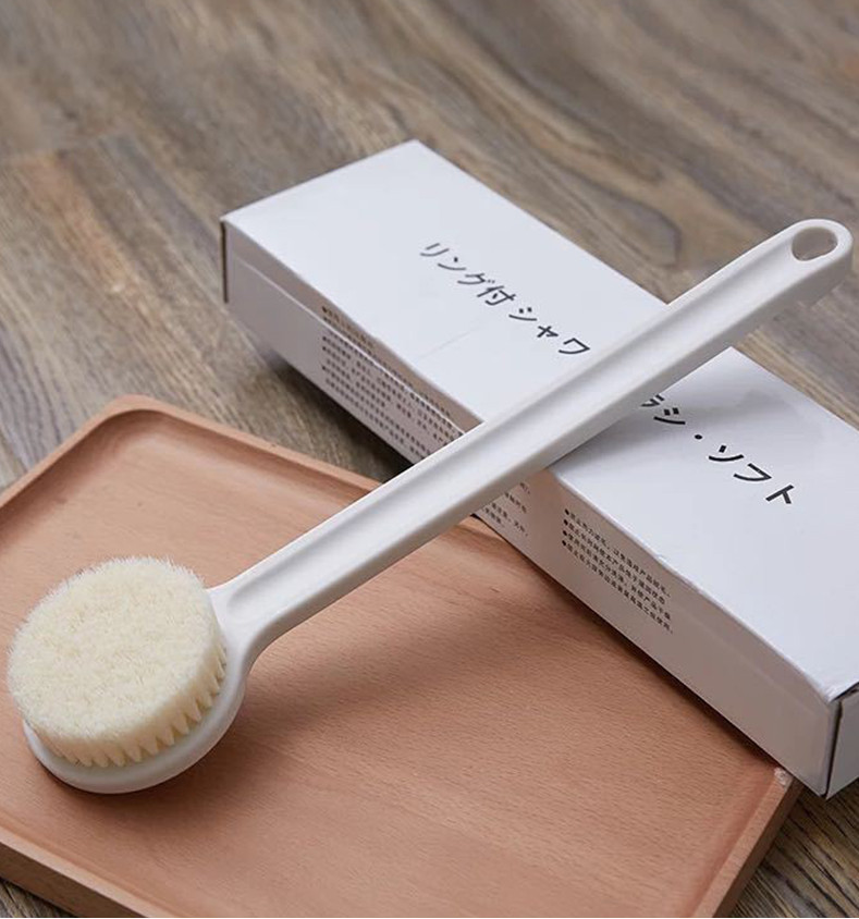Cây bàn chải cọ lưng, chà lưng nhật bản loại 1 full box