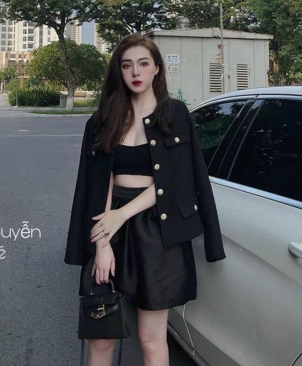 Áo khoác dạ sang sịn 3 màu sang trọng