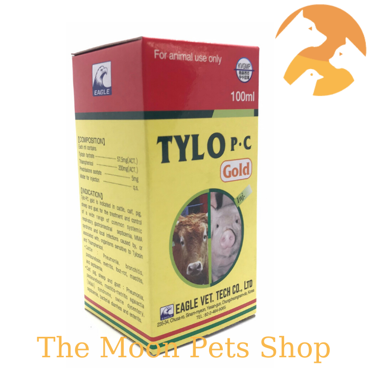 TYLO PC GOLD Hàn Quốc [100 ml] Thuốc gà đá khò khè, hô hấp