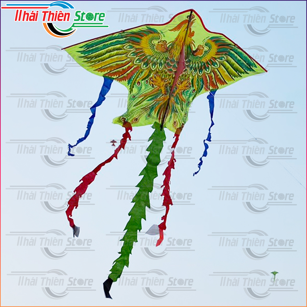 Diều Phụng 5 Đuôi Đại Nhiều Màu Sắc Đăng Quang