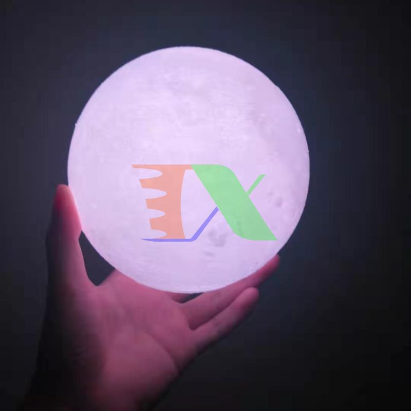 Nightlight Moon moon light 3D, Decoration lamp moon light 3D, 7 color